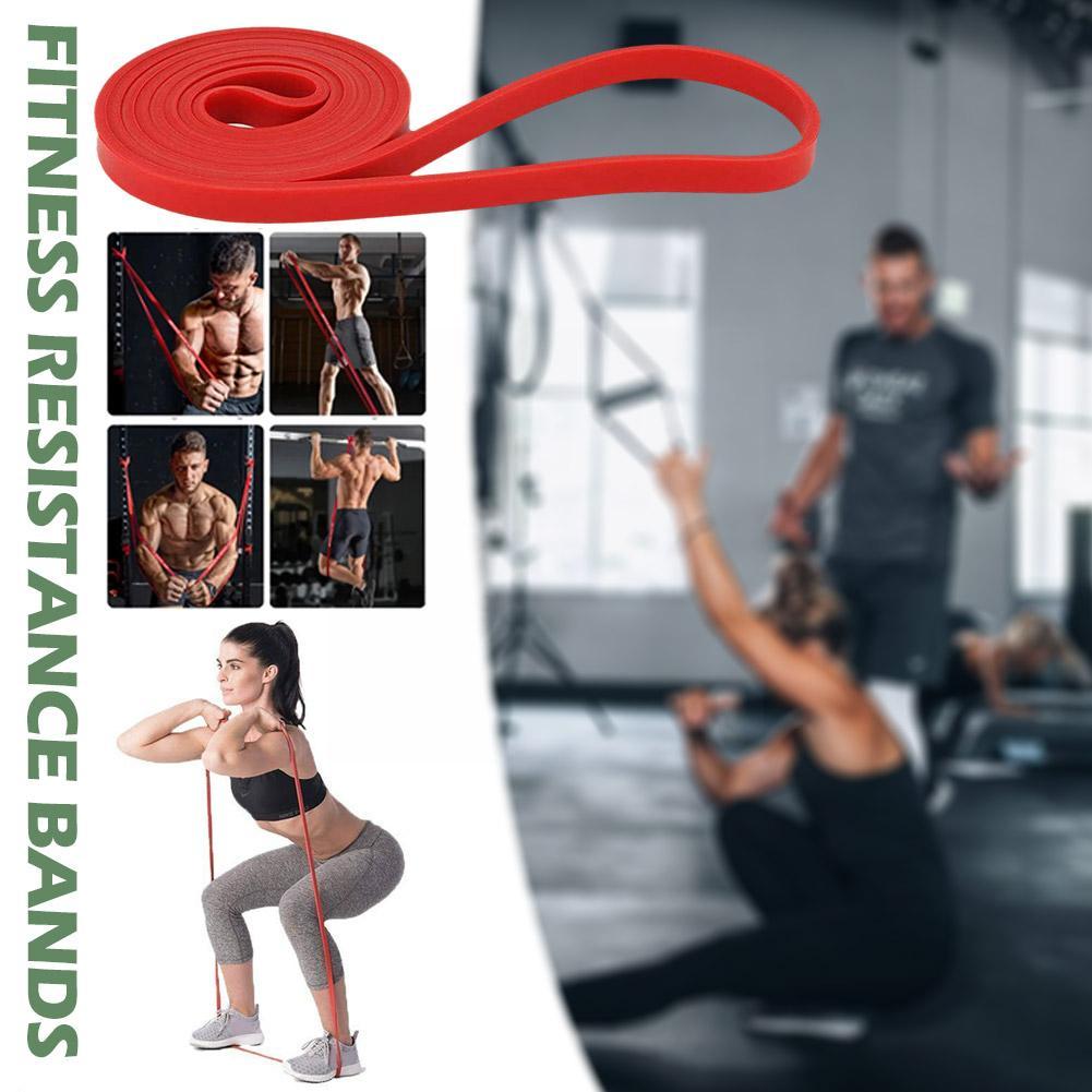 Дюймовые эспандеры для фитнеса, резиновый эластичный расширитель, силовые эластичные ленты для тренажерного зала, ленты для йоги, спортивное красное оборудование W5s3