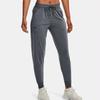 Under Armour Легкие быстросохнущие брюки для бега с кулиской, женские штаны, серые 1373083-012