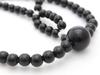 Soka Gakkai Prayer Beads, Black, Cotton Tassel, SGI, Men's
