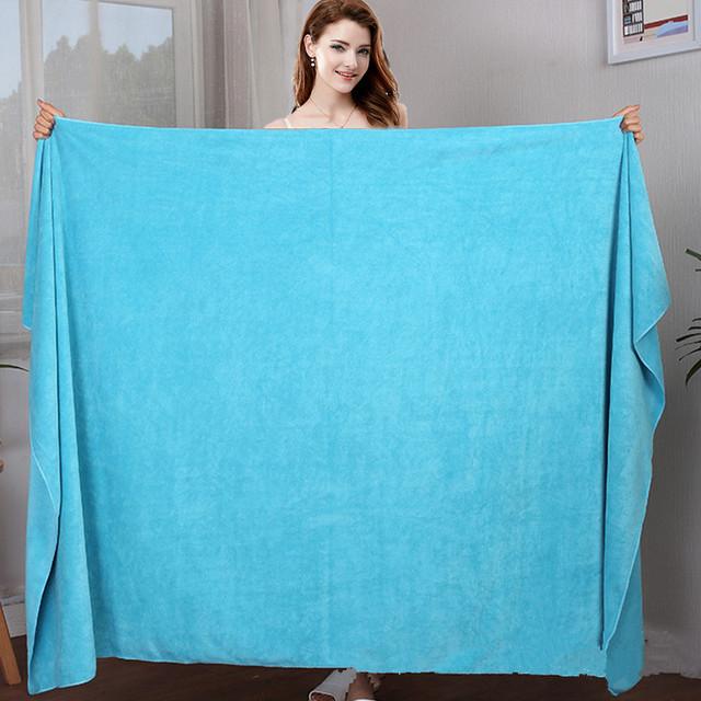 Extra Large Microfiber Bath Towel 100X200cm Soft Super Absorbent Map Quick-drying Towels Homeuse