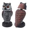 Owl Decoy Plastic Shake Head Owl Decoy To Scare Birds Away Scarecrow Fake Owl Outdoor Garden Decoration Owl Decoy To Scare Birds