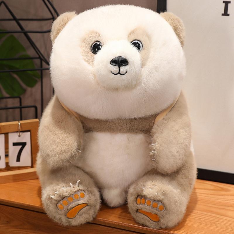 Милая милая пухленькая кукла-панда, плюшевая игрушка, черно-белая кукла-панда, детская тряпичная кукла, подарок на день рождения для девочки