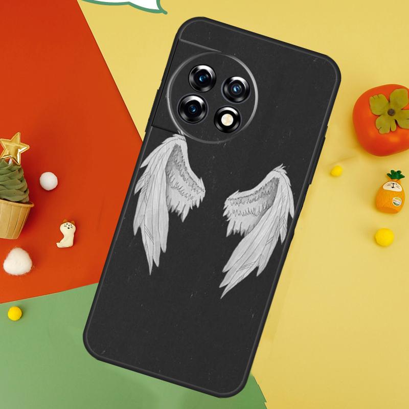 Фантазийный Чехол с Крыльями Ангела для OnePlus Nord 5 CE 2 3 4 Lite N20 N30 OnePlus 15 13 12 11 10 10T 12R 13T 13R