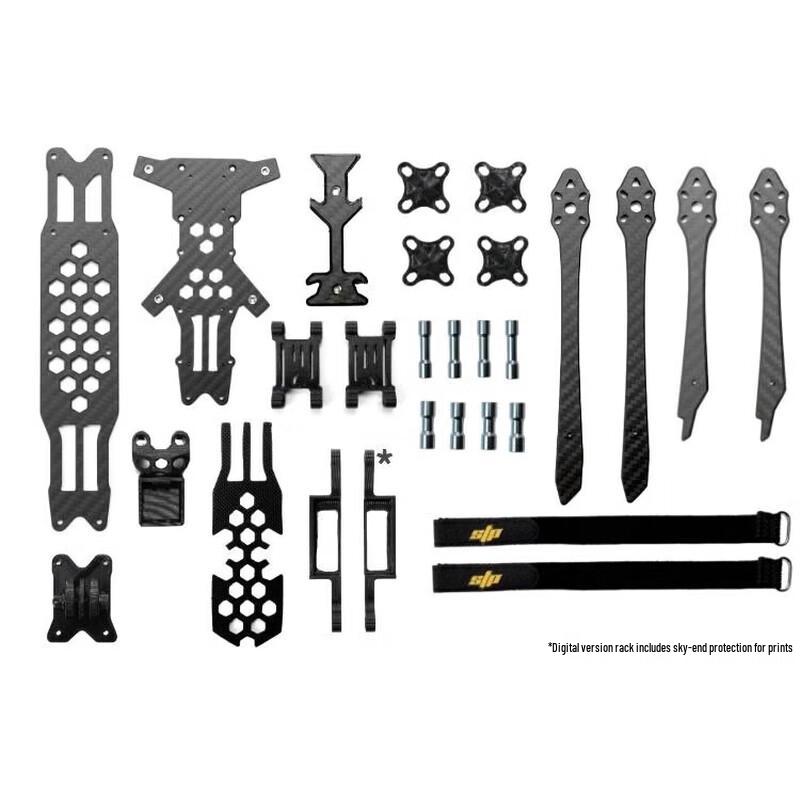 Zhenbaolai 7-inch Long-Range FPV Drone Frame (Analog)