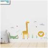 [A1560] - Multicolored 'Jungle Animals' Sticker Sheet - 50x70 Cm