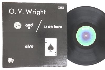 LP-пластинка О.В.. WRIGHT - Никель и гвоздь и туз пик BBLX70 BACK BEAT 1974 США Соул/Фанк Б/У