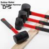Rubber Mallet Hammer with Non-slip Handle Wear Resistant Shock Absorbing Widely Used Woodworking Camping Hammer