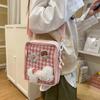Летняя сумка для мобильного телефона Женская двумерная милая сумка-боль Pain Студенческая сумка-мессенджер для отдыха и путешествий Маленькая сумка