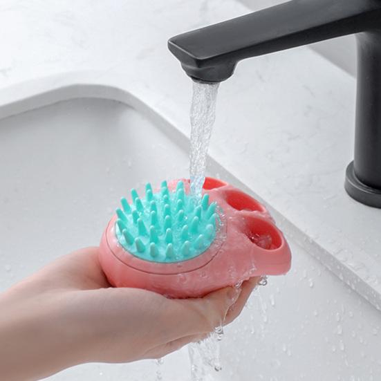 Pet Hair Brush Comfortable Grip Non-Slip Soft Massage Cartoon Shape Pet Cat Dog Hair Cleaning Brush Pet Supplies