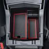 HGWEI Для 2025 Subaru Forester Бокс для хранения в центральной консоли, поднос, органайзер для хранения в подлокотнике, вторичный внутренний автомобильный бокс, аксессуары