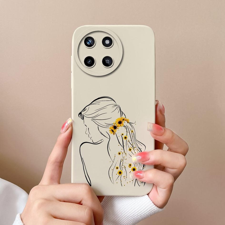 Для OPPO Realme XT X7 X2 V15 V13 V20 V25 V30 50 Pro задняя крышка модная матовая жидкость для мальчиков и девочек Мягкие силиконовые защитные чехлы для телефонов для бампера Realme