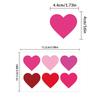 60pcs/6styles, Valentine's Day Sticker Set for DIY Crafts, Valentine's Day Gift Stickers, Valentine's Day Gift Box Stickers,