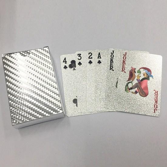 Покерная карта Good Life, 24-каратная золотая фольга, популярная корейская игра