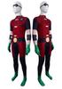 Teen Titans Robin Cosplay Costume Set with Batman Cape for Halloween or Stage Performances.