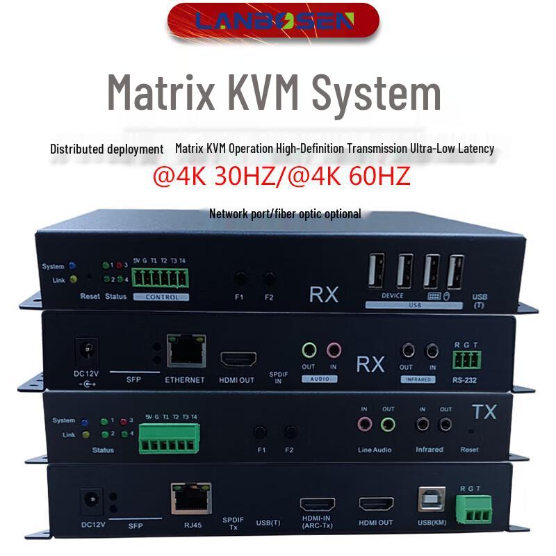 4K распределенная матричная система управления KVM LanBoSen