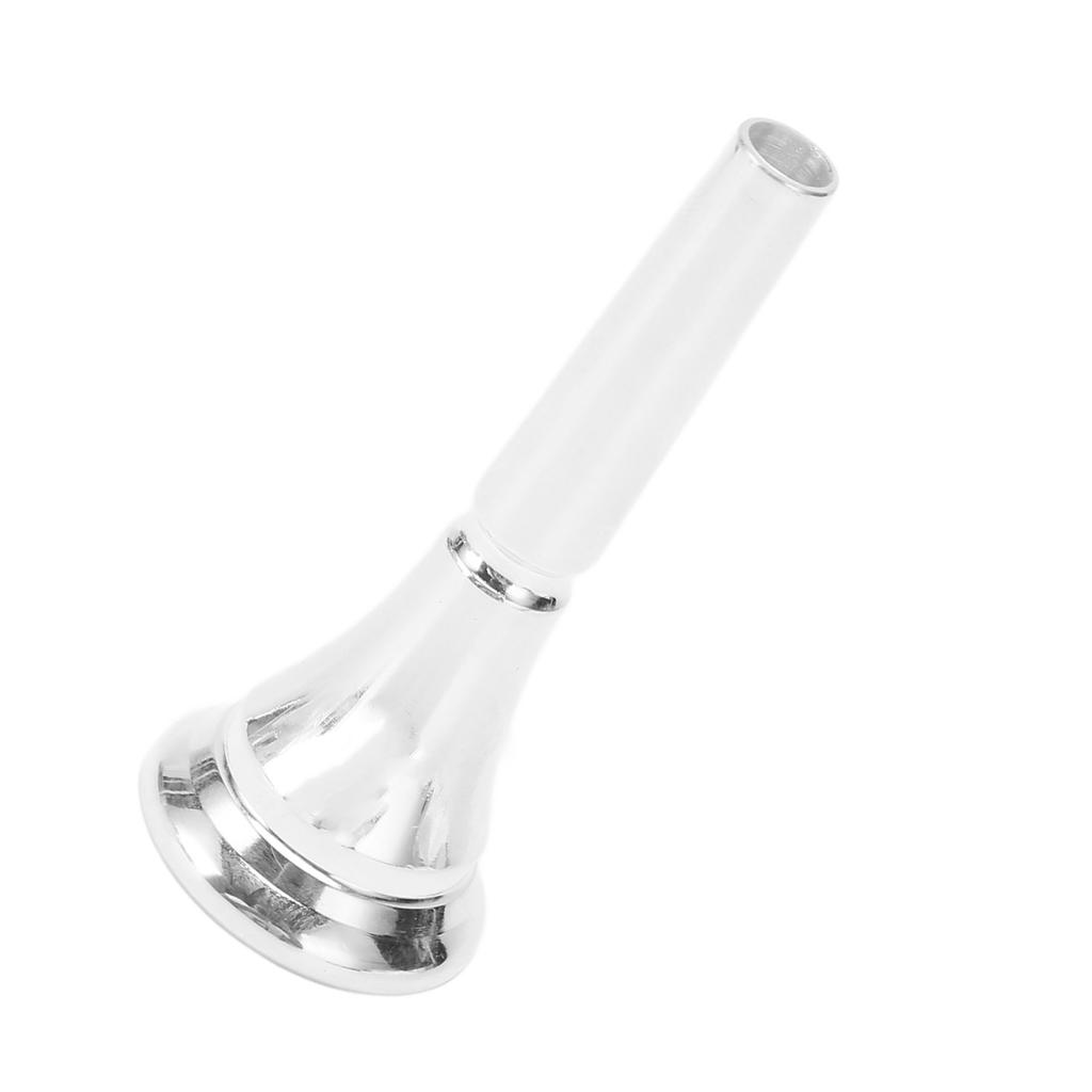 Серебряный мундштук для валторны, профессиональный латунный стандартный мундштук для французской валторны для замены