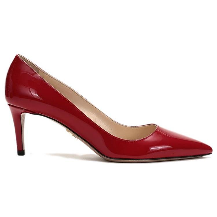 (WMNS) PRADA Pointed Patent Leather Heels 'Red' Women's 1I834I_069_F0011_F_065