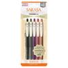 ZEBRA Gel Ballpoint Pen Sarasa Clip 0.5mm Vintage Color Additional Colors Set of 5 N JJ15-5C-VI2-N
