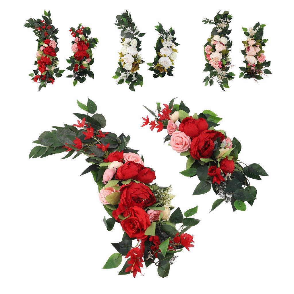 Свадебная арка, драпировка, искусственный цветок, многофункциональные свадебные приветственные знаки, цветочное украшение