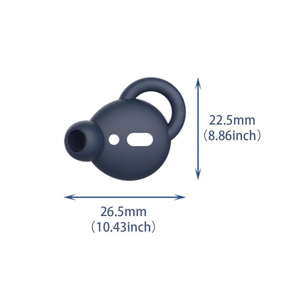 Accessories Protective Caps Ear Tips Protector with Storage Pouch Silicone Earbuds Cover