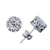Women Fashion Simplicity Christmas Gifts Jewelry Trendy Bridesmaid Exquisite Diamonds Crown Stud Earrings
