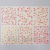 New cherry nail sticker set bow bronzing love nail sticker