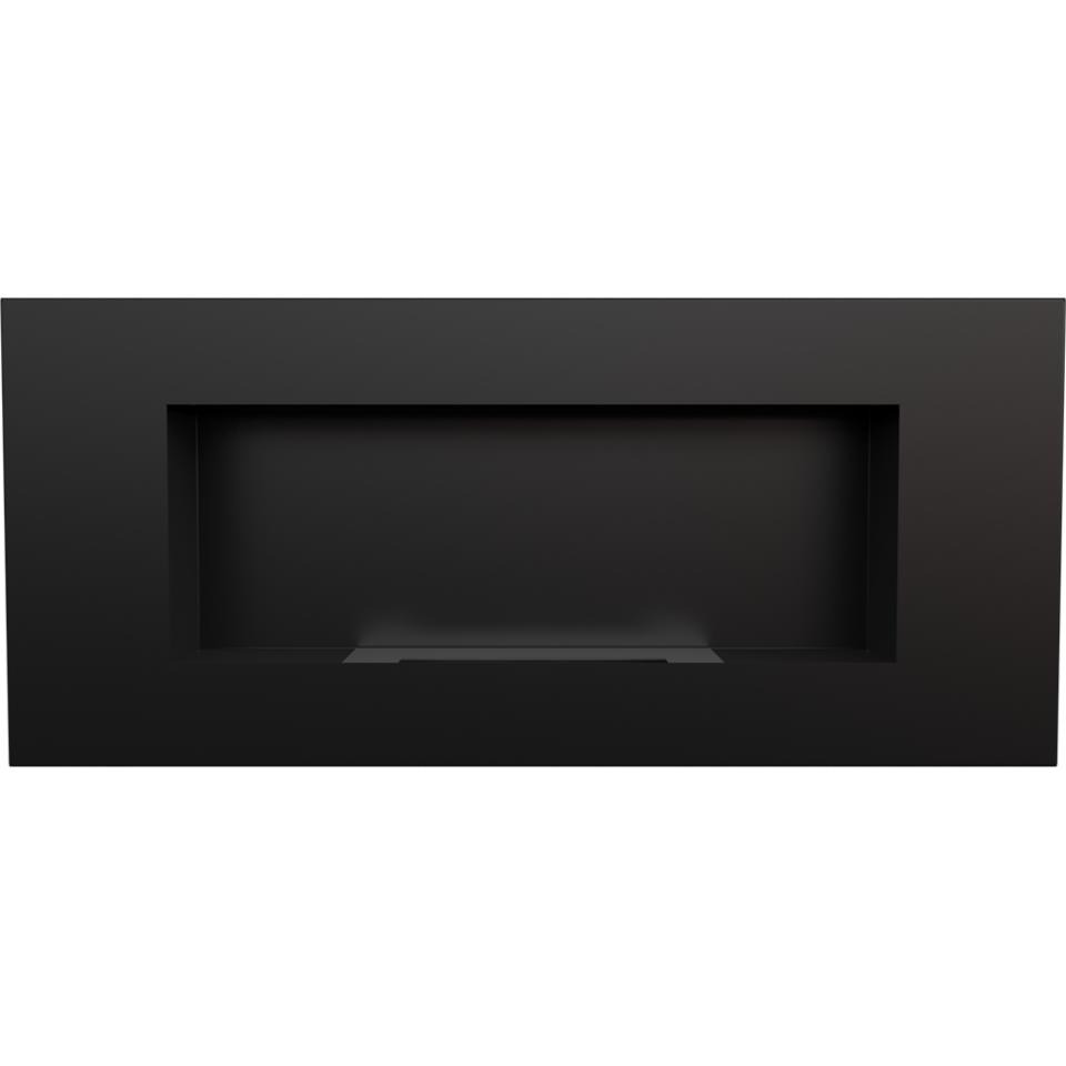 Wall Mounted Bioethanol Fireplace DELTA2 TÜV Set