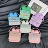 Foreign Style Princess Shoulder Bag Cute Bow Fashion Sequins Girls Oblique Span Bag Mini Chain Children'S Bag
