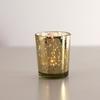 Mercury Candlestick Cup Desktop Ornament Candle Holder Glass Tea Light  Home Decor