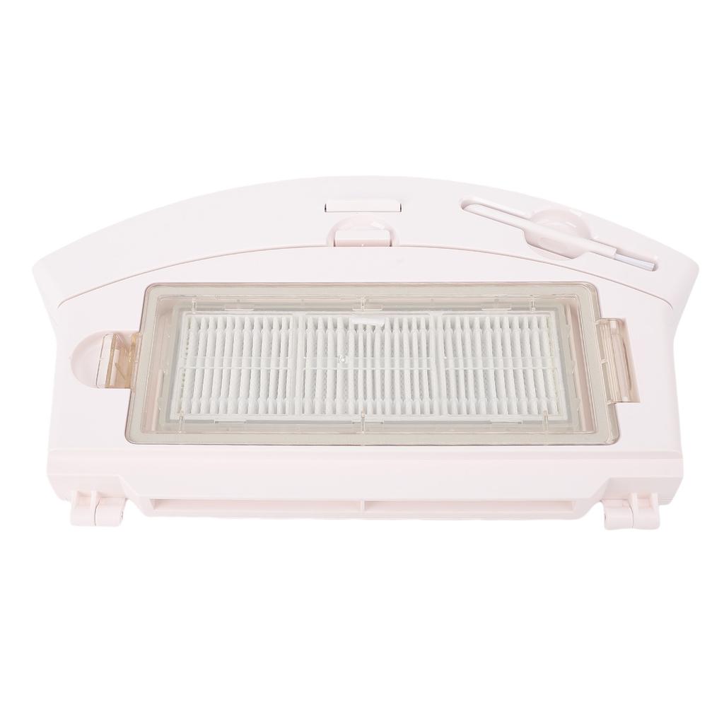 Floor Sweeper Dust Box with High Efficiency Filter Large Capacity Robot Cleaner Dust Collector for Honiture Q6 White