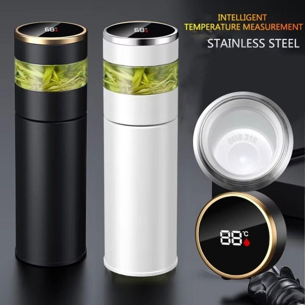 450ML Vacuum Mug Stainless Steel Tea Infuser Bottle New Thermal Car Coffee Cup