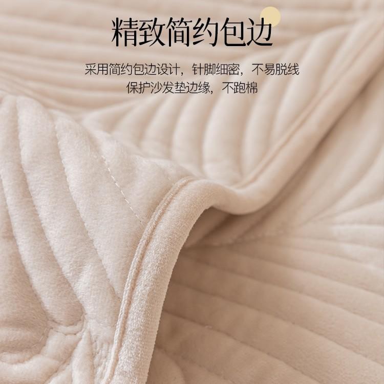 Nordic Simple Pure Cotton Sofa Cushion, Universal Cushion For All Seasons, Non-Slip, High-End Sofa Cover, Towel Cover Cloth, Seat Cushion For Winter