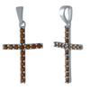 Silver Cross with Garnet 0.653ct (1998892)