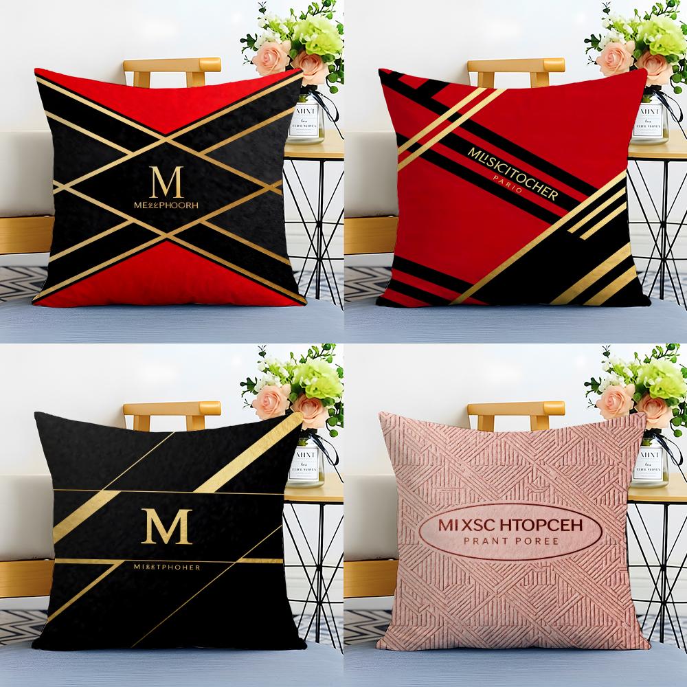Классический косметический бренд M-Max F-Factor Кушон Покрытие Льняная Наволочка Мягкая Для Дивана Кровати Домашней Комнаты Декор