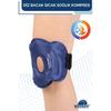 Thermogel Hot Cold Compress Fabric For The Knee, Ice Gel Compress Knee Brace Bandage With Velcro For The Knee