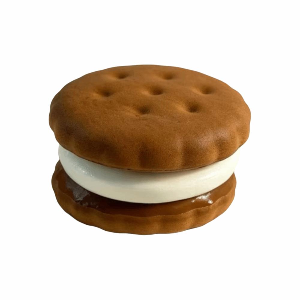 Soft Texture Slow Rebound Cake Toy Portable Squeeze Toy Squishy Toy Simulated Cake Educational Toy