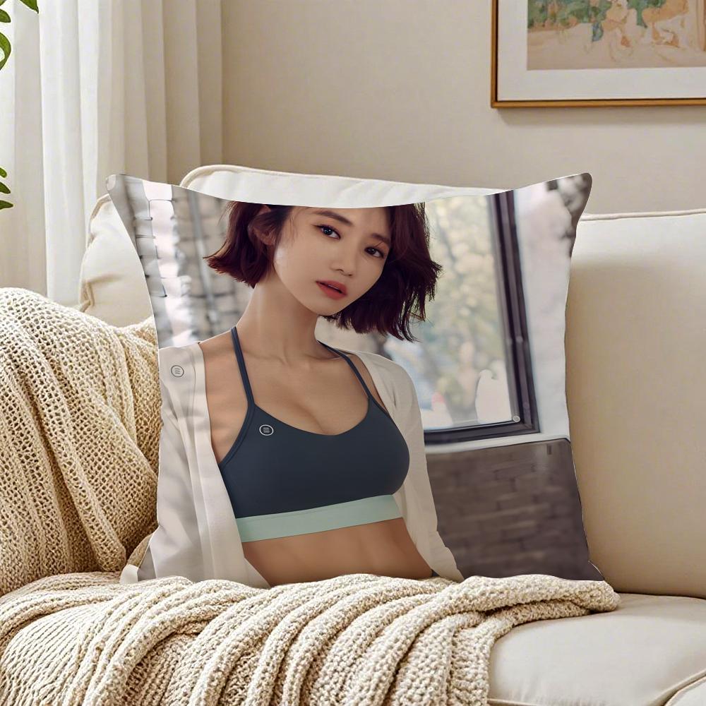 Актер элегантный GGo Joon Hee Наволочка для подушки Подушка Пылезащитный чехол Гостиная Диван Декор Подушка Комната
