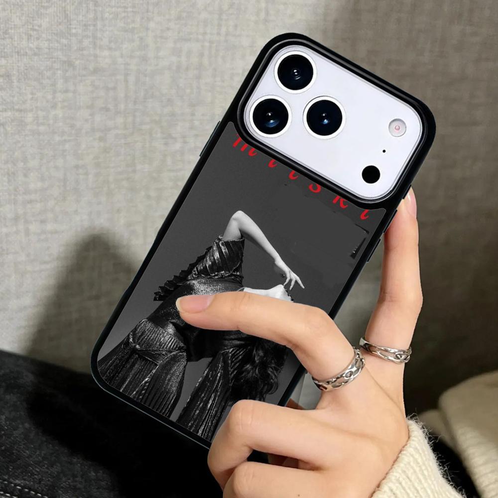 Capa Case for iPhone 17 Air 16 Pro Max 15 Plus 11 13 Mini 14 12 Back Phone Cover Singer Mitski