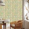 Wallpaper Small flowers cream, beige, lime and green 50x1000