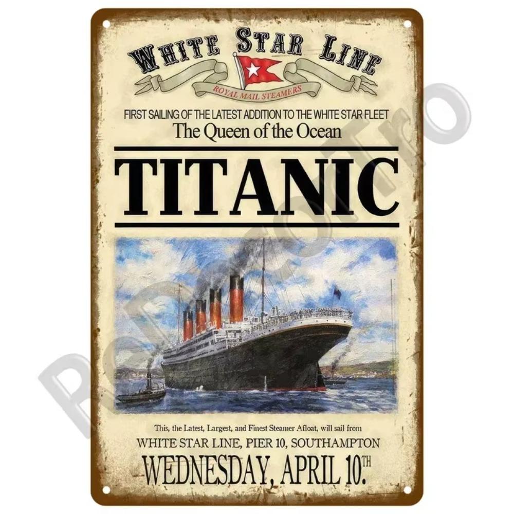 1PC Transform Your Space This Summer: 1PC Exquisite Vintage Metal Plaque, Perfect for Coastal Decor In Homes, Beach Bars & More