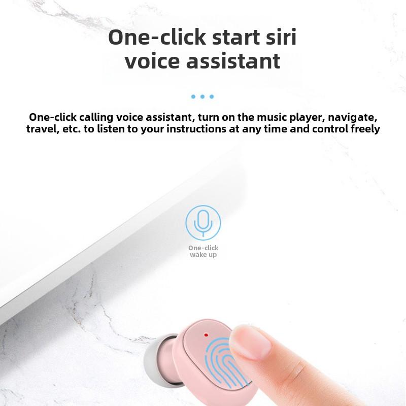 Новая гарнитура Bluetooth 5.0 с шумоподавлением, спортивная игровая гарнитура, внутриканальные наушники с длительным сроком службы, высокая мощность, беспроводная