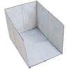 Splash Proof Litter Tray Barrier With PVC Coating For Pet Litter Box Mess Prevention Easy To Use for Small Space