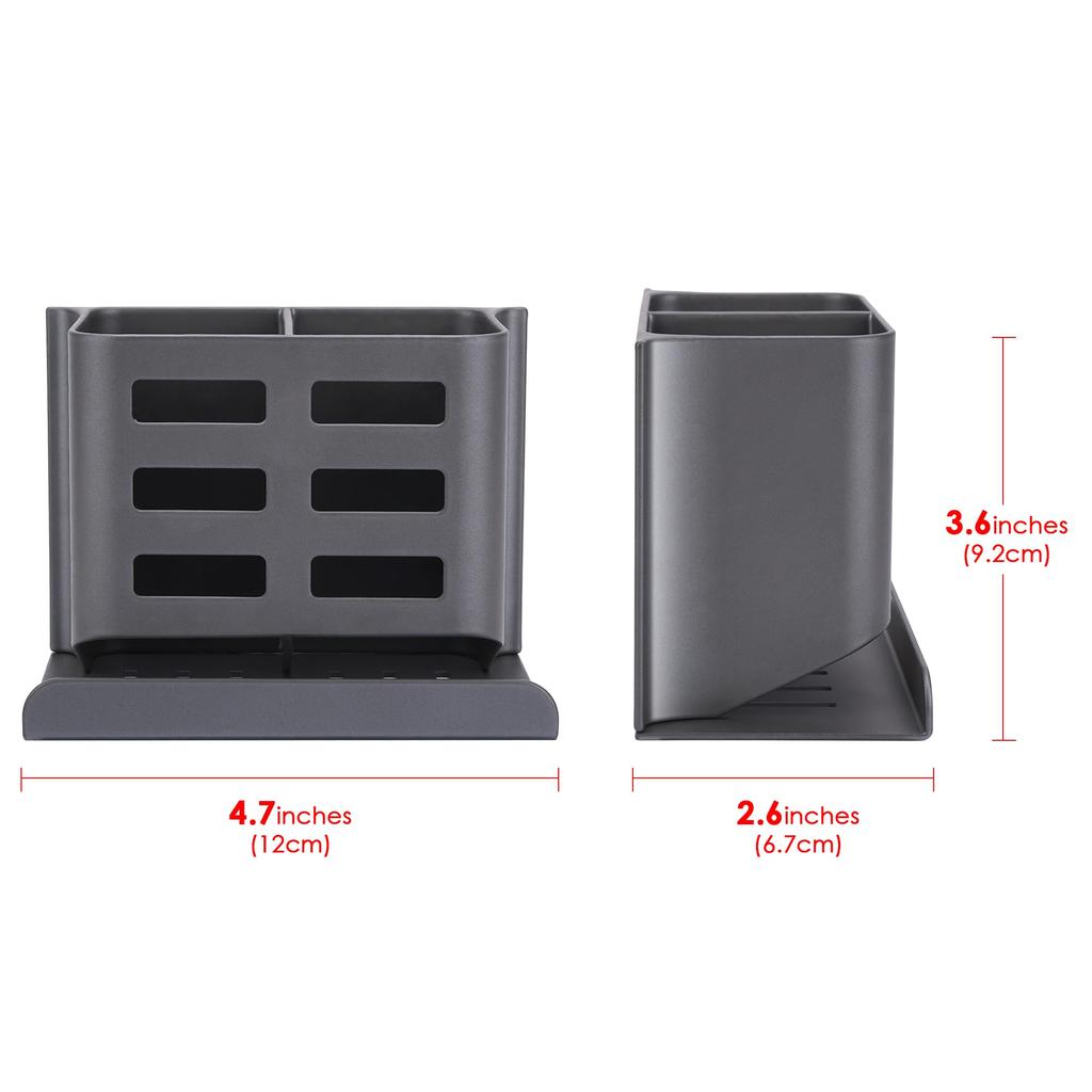 Linkidea Aluminum Electric Shaver Razor Fits PHILIP Norelco Shaver Shaver Series Bathroom Shaver Storage Holder Holder, Holder, 3600, 2400, 9, (Grey)