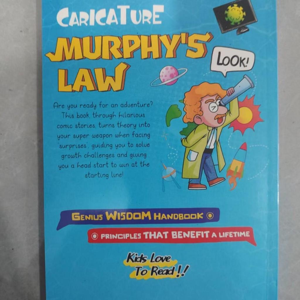 Murphy's Law: Original English Comic - Children's Fun Science Picture Book