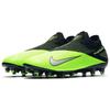 Nike Phantom Vision 2 Elite DF AG Pro Black Green Strike Men Sneakers Metallic-Platinum CD4160-036