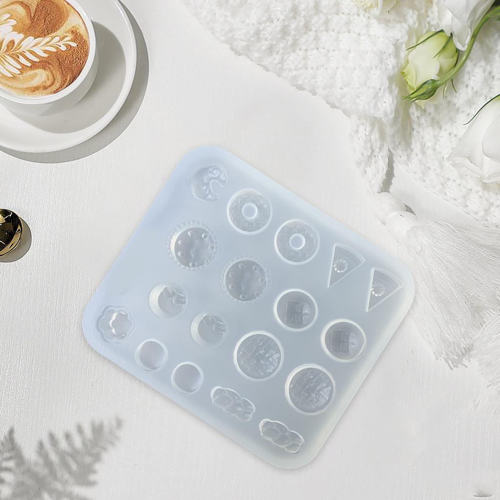 Практичные аксессуары для рукоделия Удобный набор силиконовых форм для создания различных поделок и проектов по изготовлению украшений ручной работы