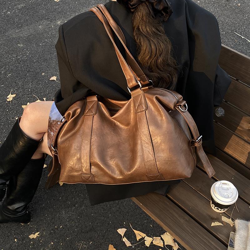 Премиальная сумка-мессенджер Maillard женская осень-зима 2025 ретро повседневная сумка через плечо большая вместимость сумка-тоут