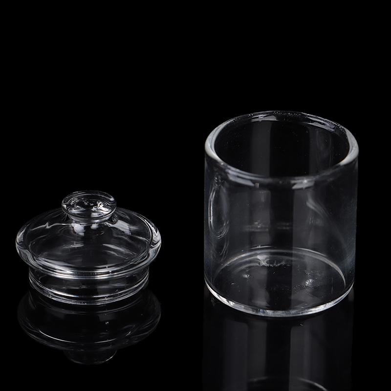 Мини-конфетница из боросиликатного стекла, аксессуары для кукольного домика