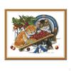 Cat & Stitch DIY Kit Counted Embroidery Kits