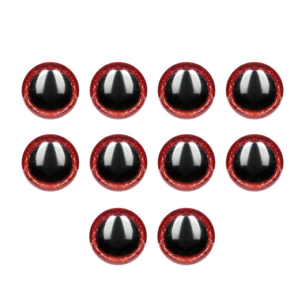 Puppet Plastic Round Safety Eyes Plush Toys Accessories Glitter Dolls Eyeballs Shinning Doll Eyes